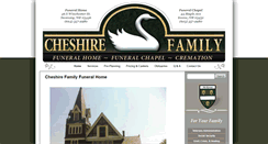 Desktop Screenshot of cheshirefamilyfuneralhome.com